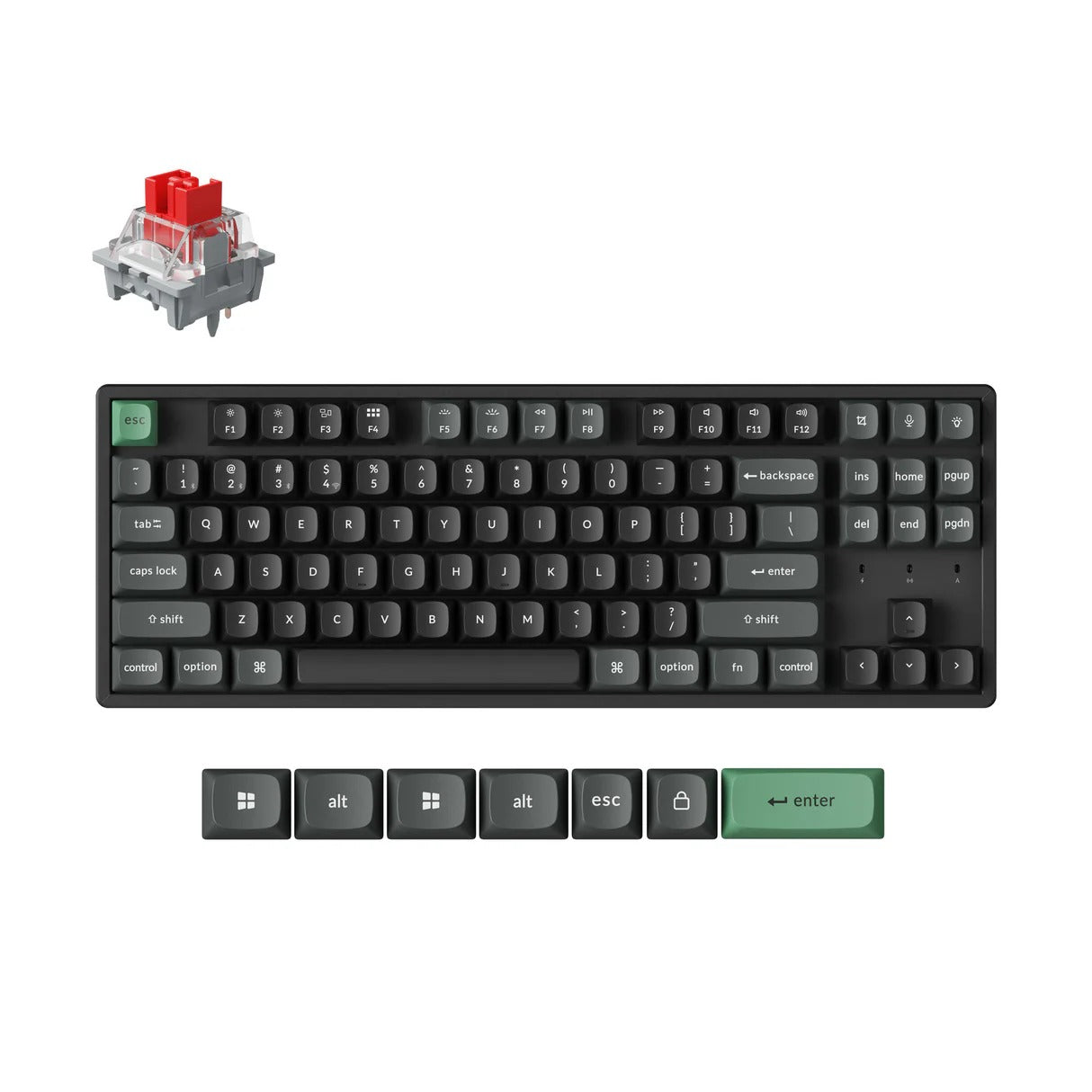 Keychron - K8 Ultra 8k Wireless Mechanical Keyboard - Klawiatura Mechaniczna