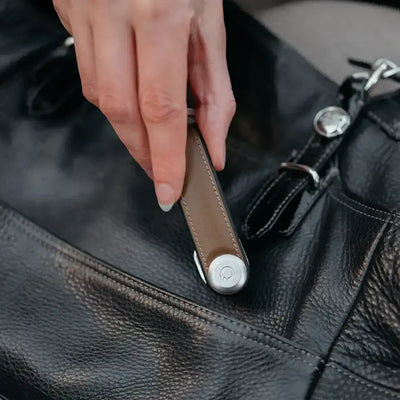 Orbitkey - Key Organizer Hybrid Leather - Skórzany Organizer do Kluczy