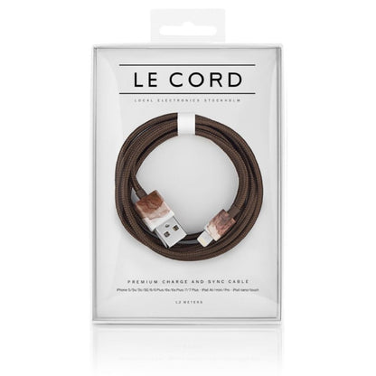 Le Cord - Pleciony Kabel USB - Lightning 1.2m