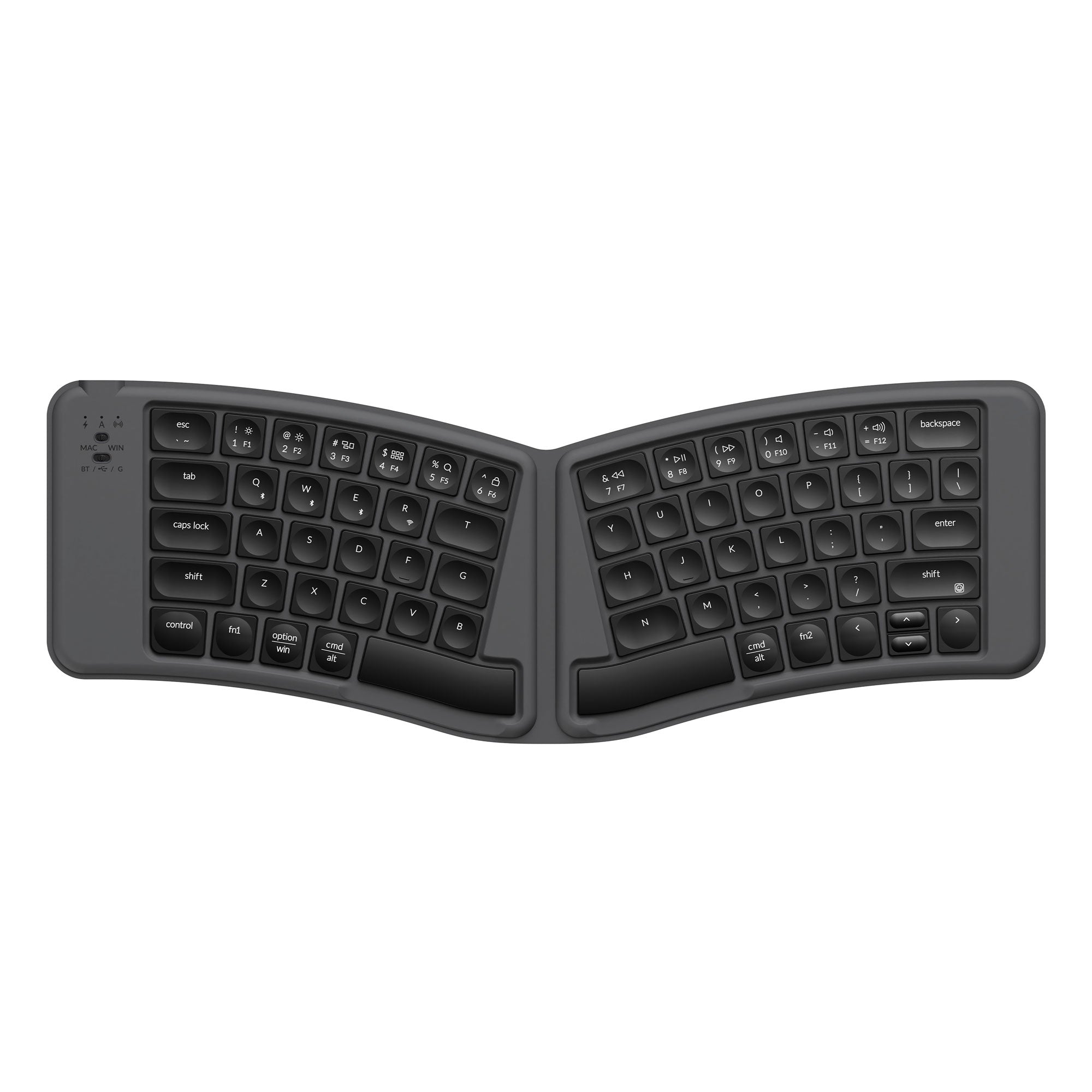 Keychron - B11 Pro Ultra-Slim Wireless Foldable Keyboard - Składana Klawiatura Bezprzewodowa