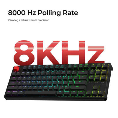 Keychron - C3 Pro 8K QMK Wired Custom Mechanical Keyboard - Przewodowa Klawiatura Mechaniczna