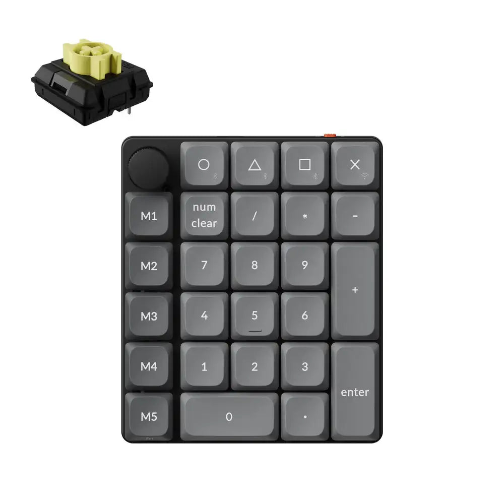 Keychron - K0 Max QMK Wireless Custom Number Pad - Bezprzewodowa Klawiatura Numeryczna