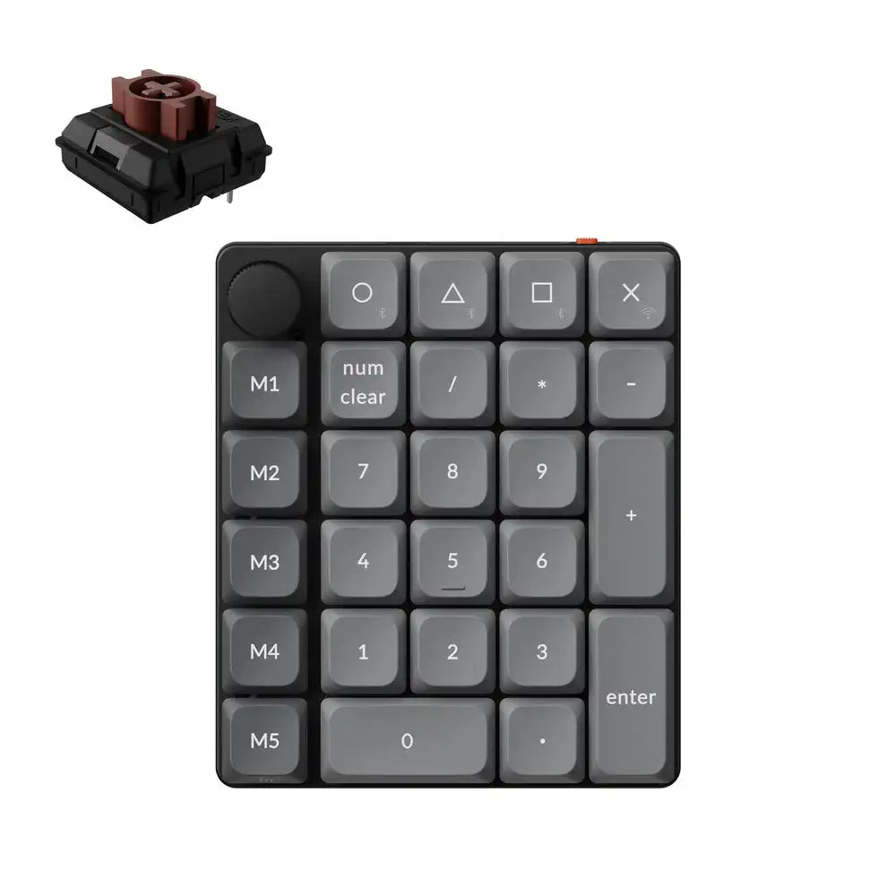Keychron - K0 Max QMK Wireless Custom Number Pad - Bezprzewodowa Klawiatura Numeryczna