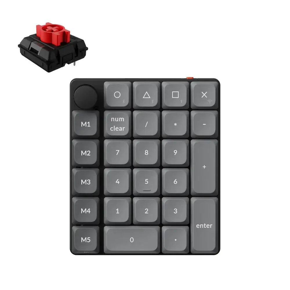 Keychron - K0 Max QMK Wireless Custom Number Pad - Bezprzewodowa Klawiatura Numeryczna
