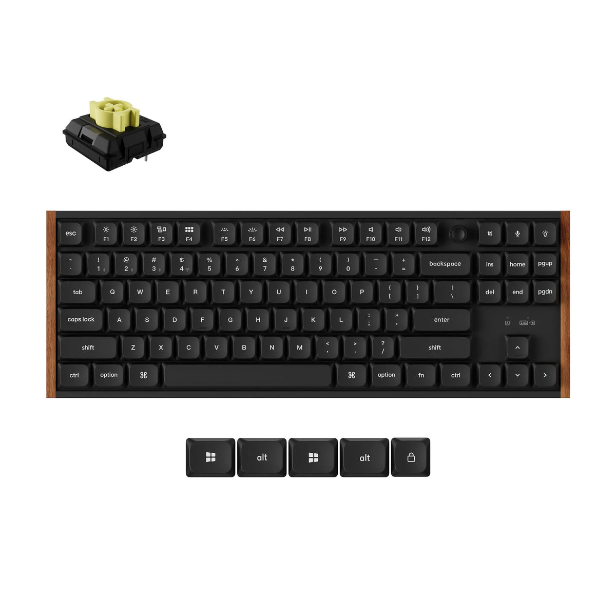 Keychron - K1 Ultra 8k Wireless Custom Mechanical Keyboard - Klawiatura Mechaniczna