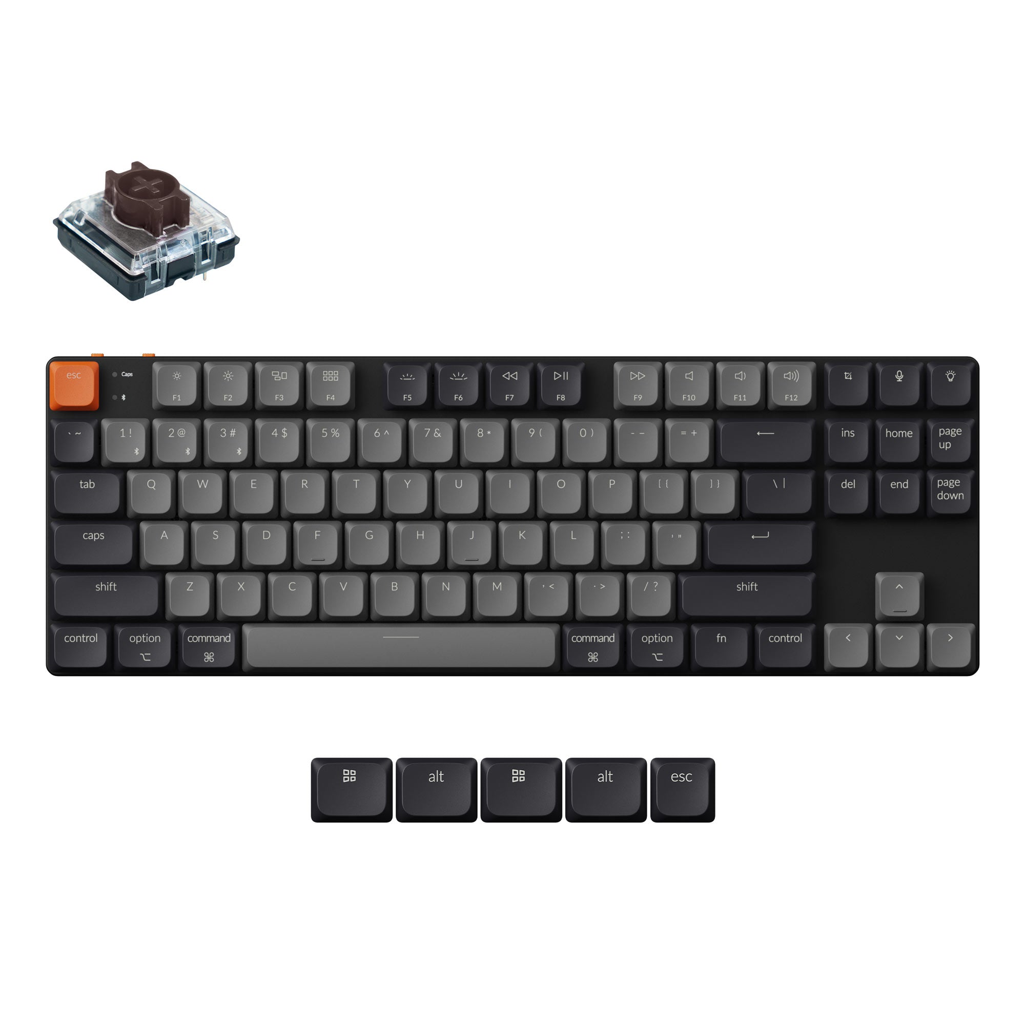 Keychron - K1 QMK Wireless Mechanical Keyboard (Version 6)