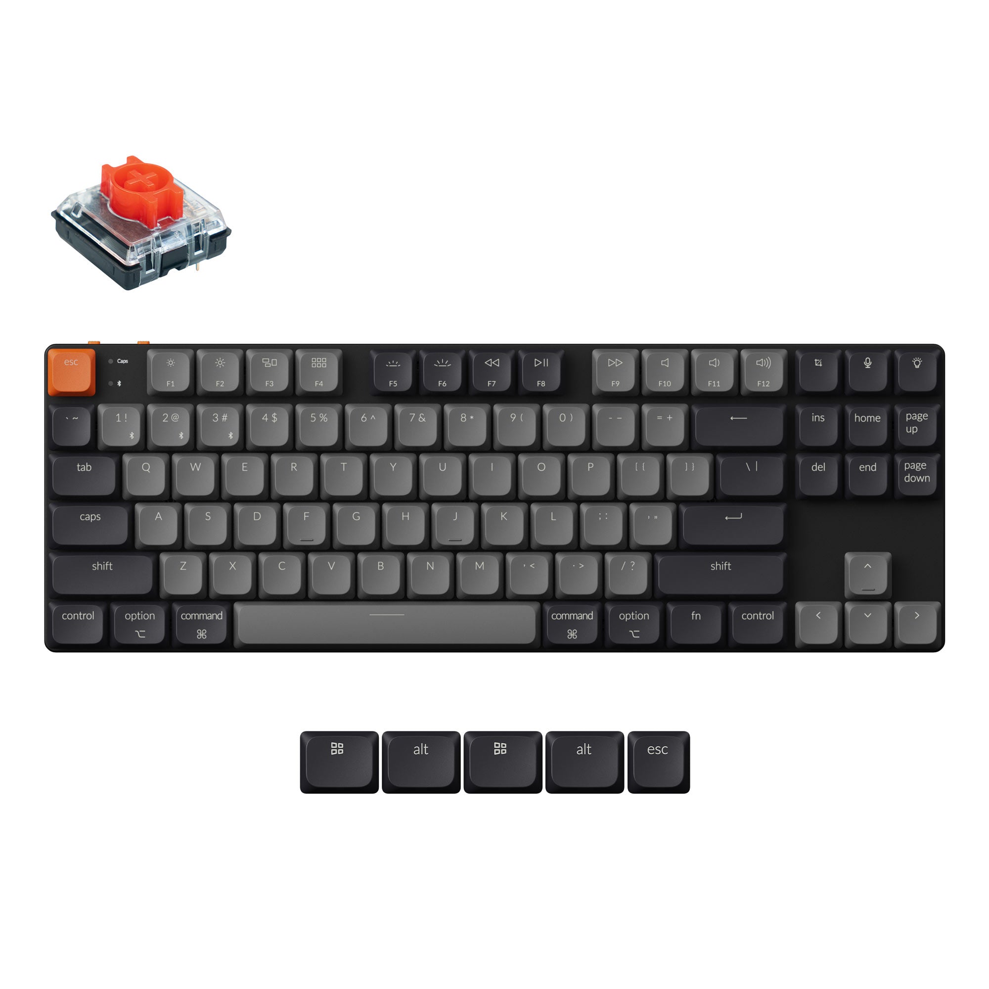 Keychron - K1 QMK Wireless Mechanical Keyboard (Version 6)