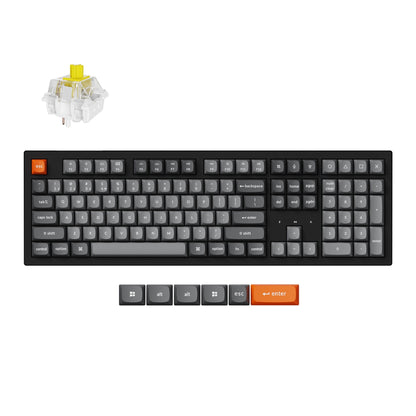 Keychron - K10 Max QMK Wireless Mechanical Keyboard - Klawiatura Mechaniczna