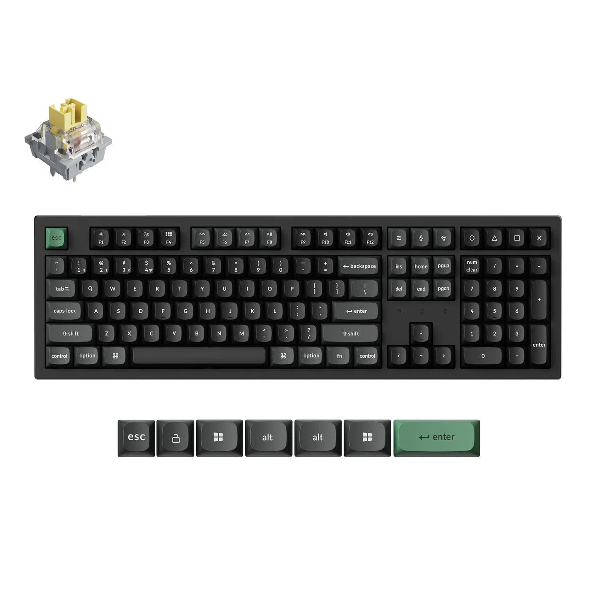 Keychron - K10 Ultra 8k Wireless Mechanical Keyboard - Klawiatura Mechaniczna