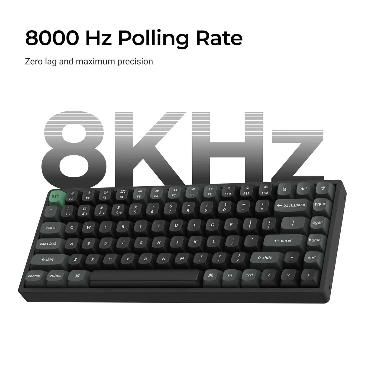 Keychron - K2 Ultra 8k Wireless Mechanical Keyboard - Klawiatura Mechaniczna