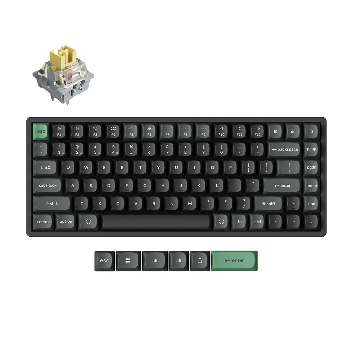 Keychron - K2 Ultra 8k Wireless Mechanical Keyboard - Klawiatura Mechaniczna