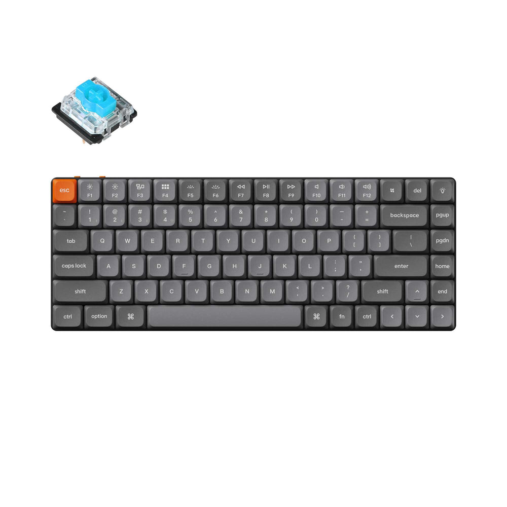 Keychron - K3 Max QMK/VIA Wireless Custom Mechanical Keyboard - Niskoprofilowa Bezprzewodowa Klawiatura Mechaniczna