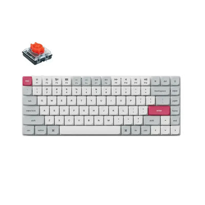 Keychron - K3 Max QMK/VIA Wireless Custom Mechanical Keyboard - Niskoprofilowa Bezprzewodowa Klawiatura Mechaniczna