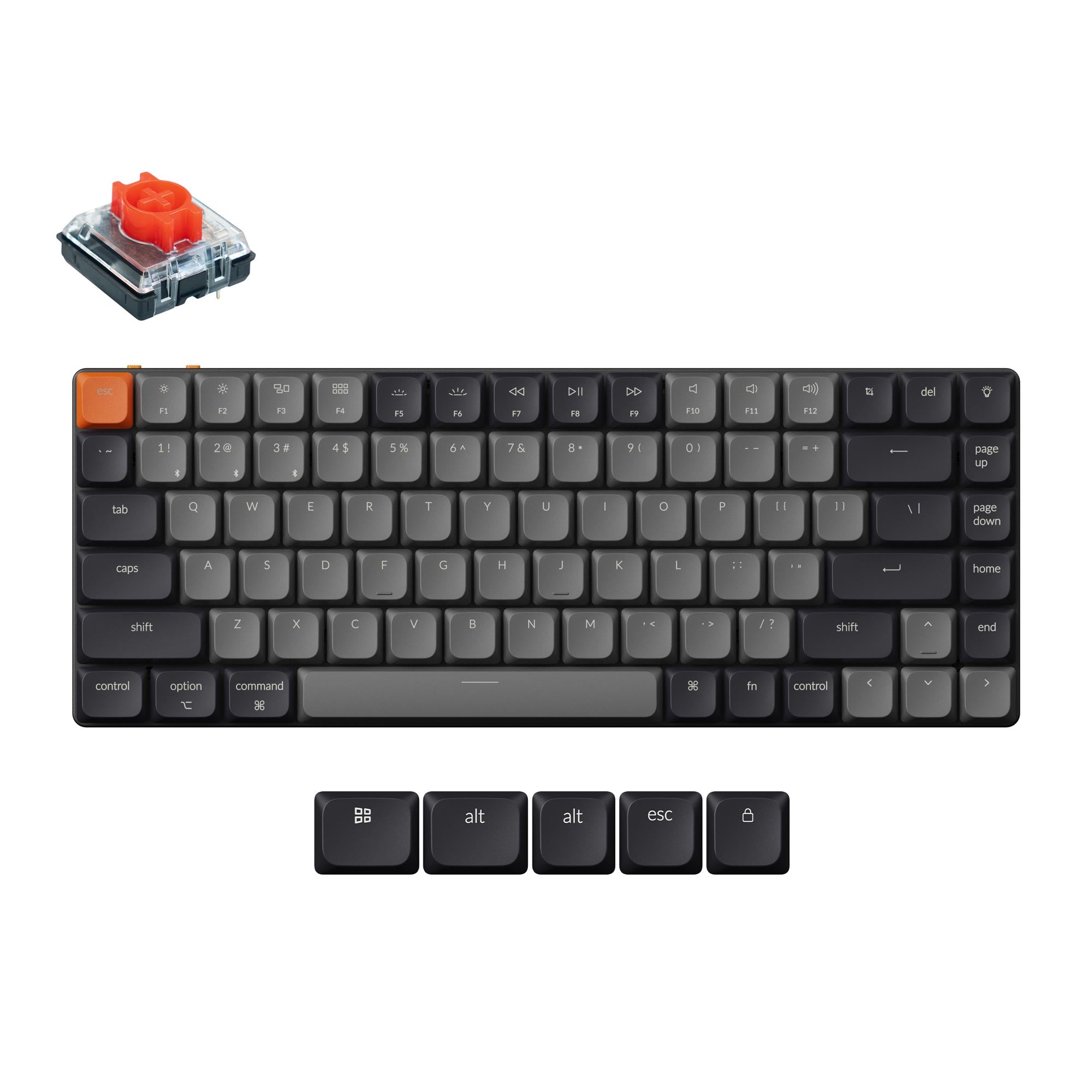 Keychron - K3 QMK Wireless Mechanical Keyboard (Version 3)