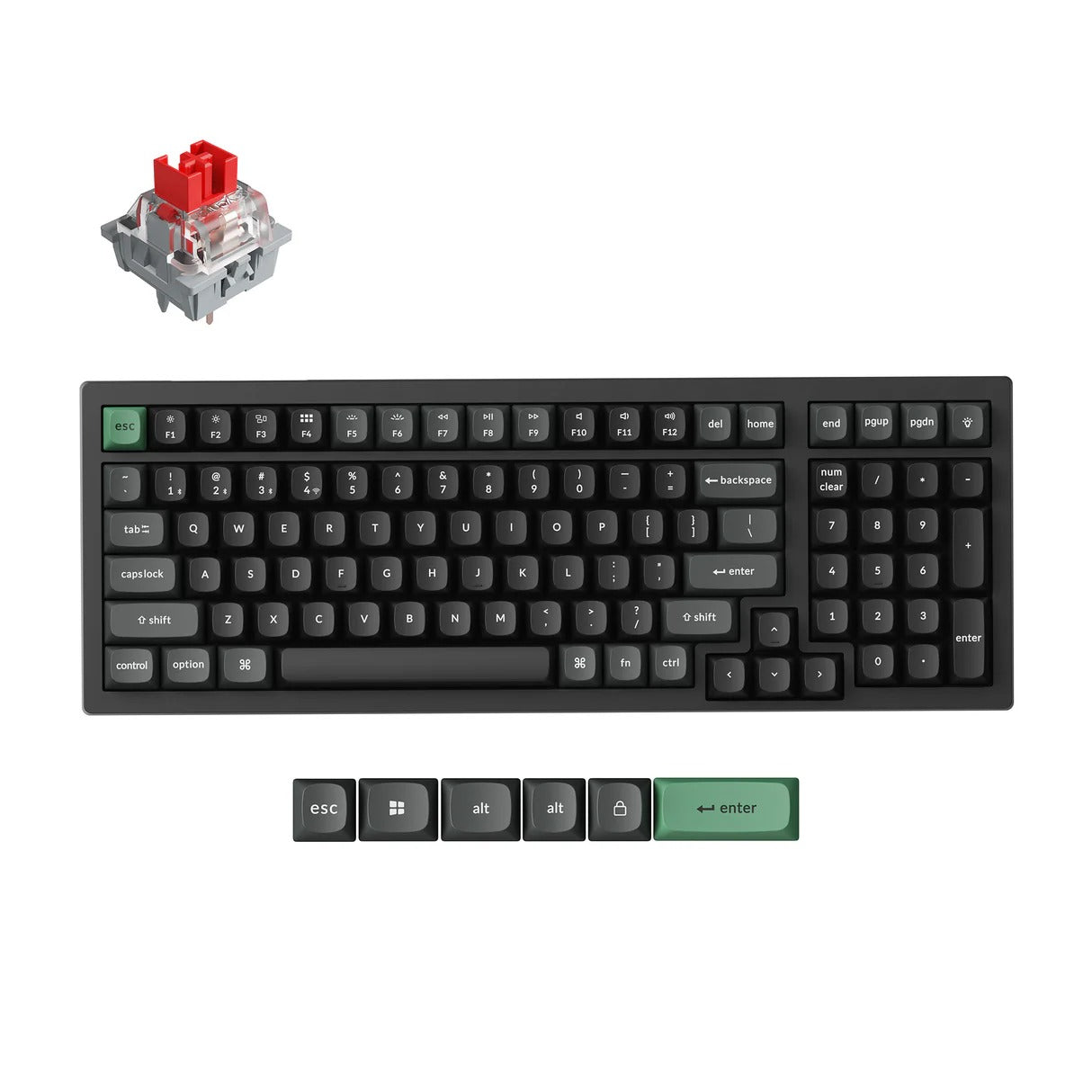 Keychron - K4 Ultra 8k Wireless Mechanical Keyboard - Klawiatura Mechaniczna