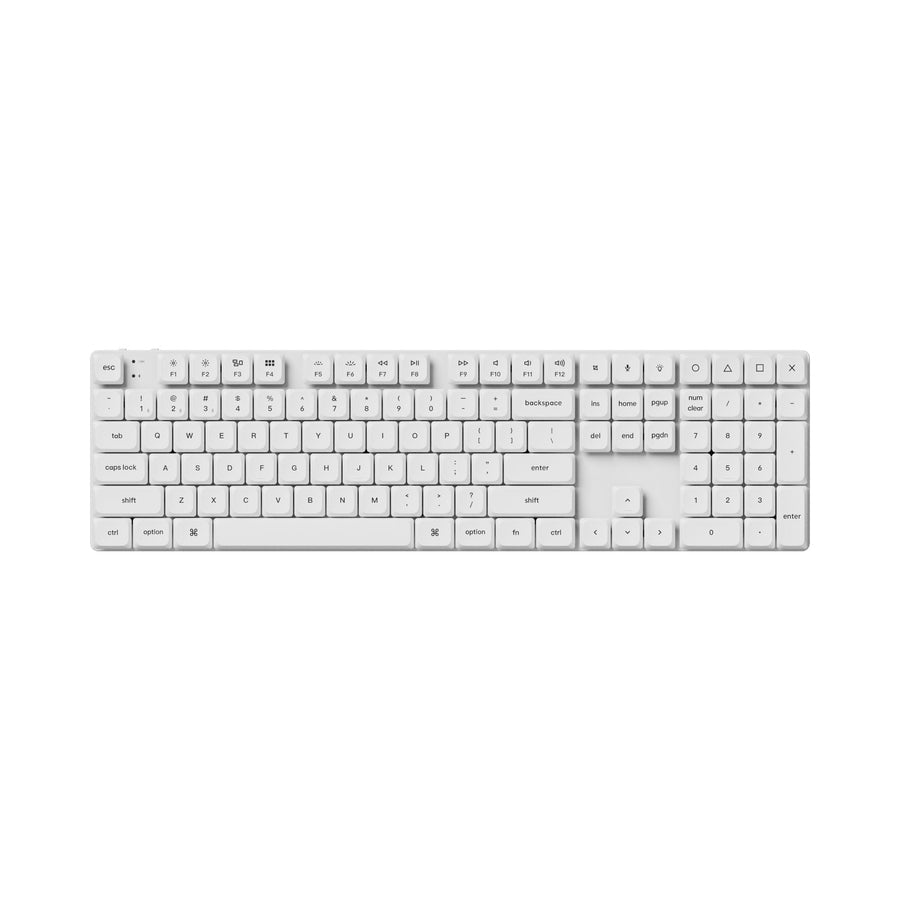 Keychron - K5 Pro QMK/VIA Wireless Mechanical Keyboard - Niskoprofilowa Klawiatura Mechaniczna Full Size