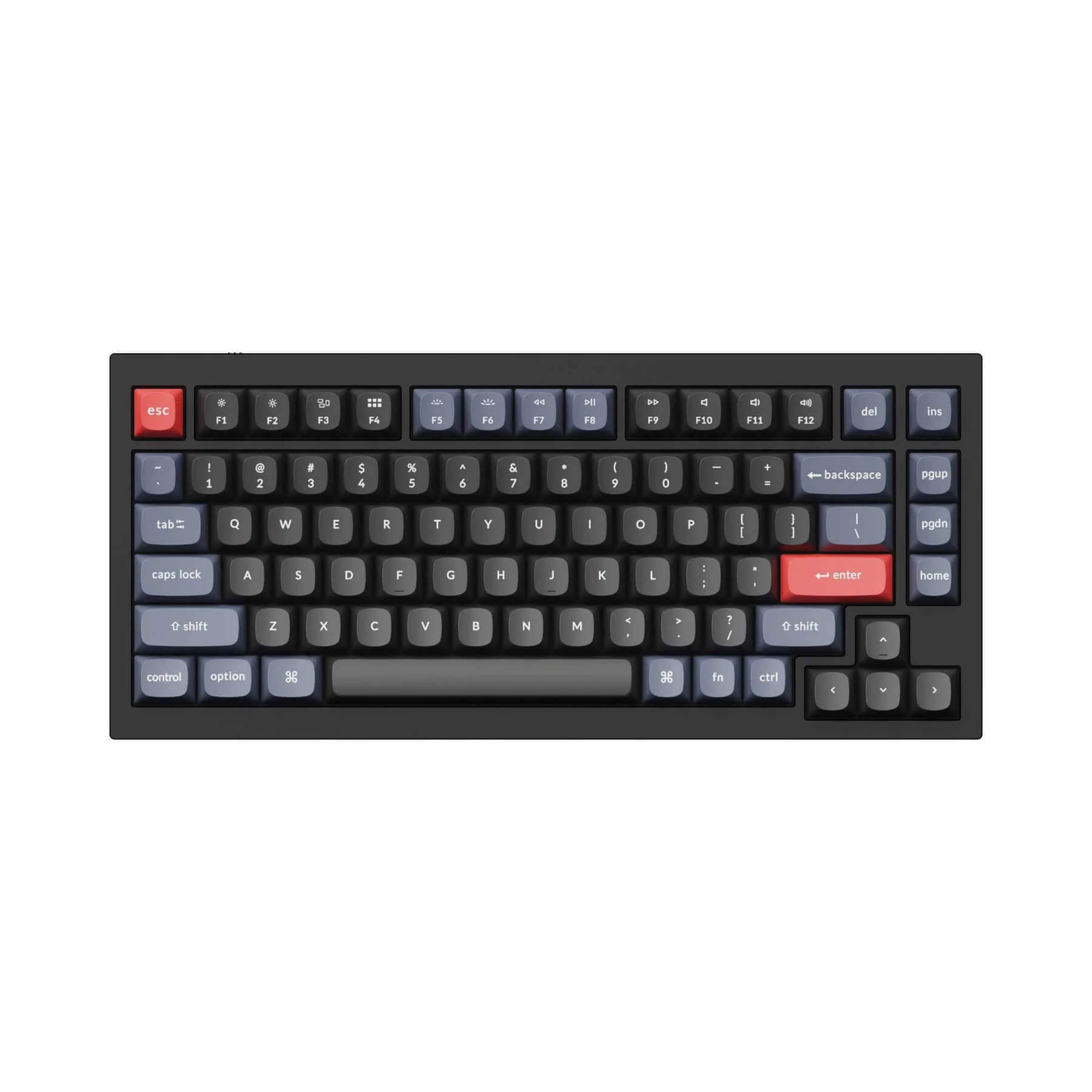 Keychron - Q1 QMK Custom Mechanical Keyboard - Version 2 - Customowa Klawiatura mechaniczna