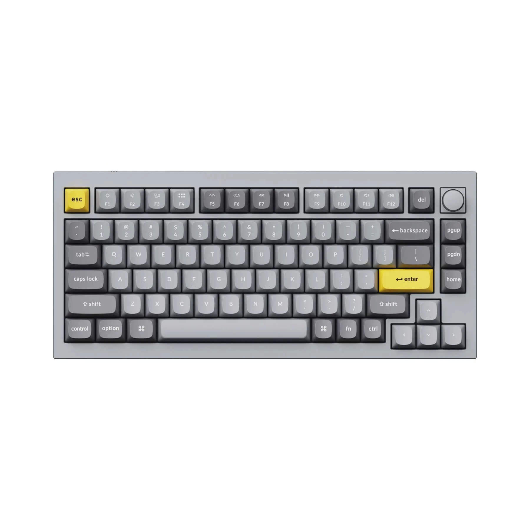 Keychron - Q1 QMK Custom Mechanical Keyboard - Version 2 - Customowa Klawiatura mechaniczna