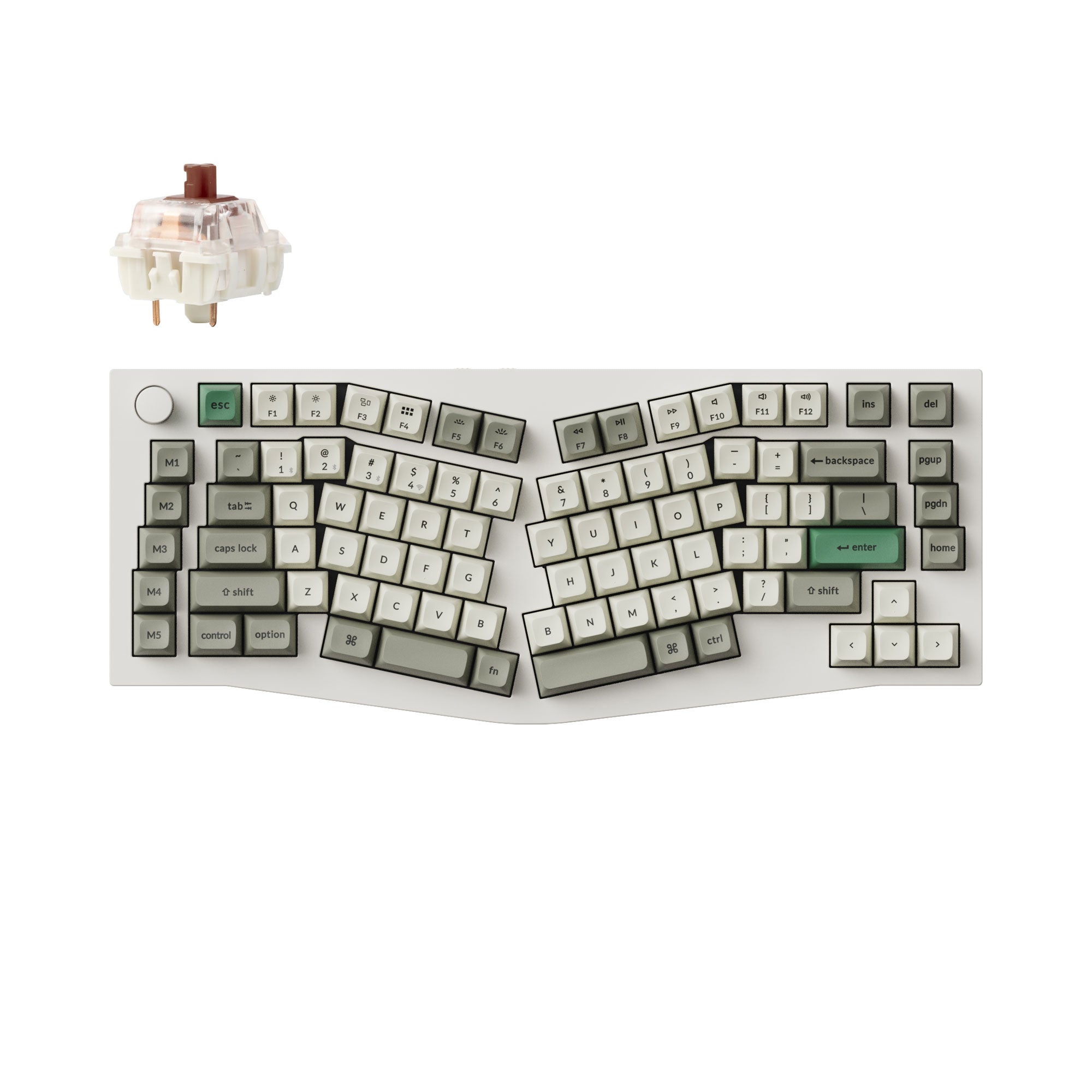 Keychron - Q10 Max (Alice Layout) QMK/VIA Wireless Custom Mechanical Keyboard