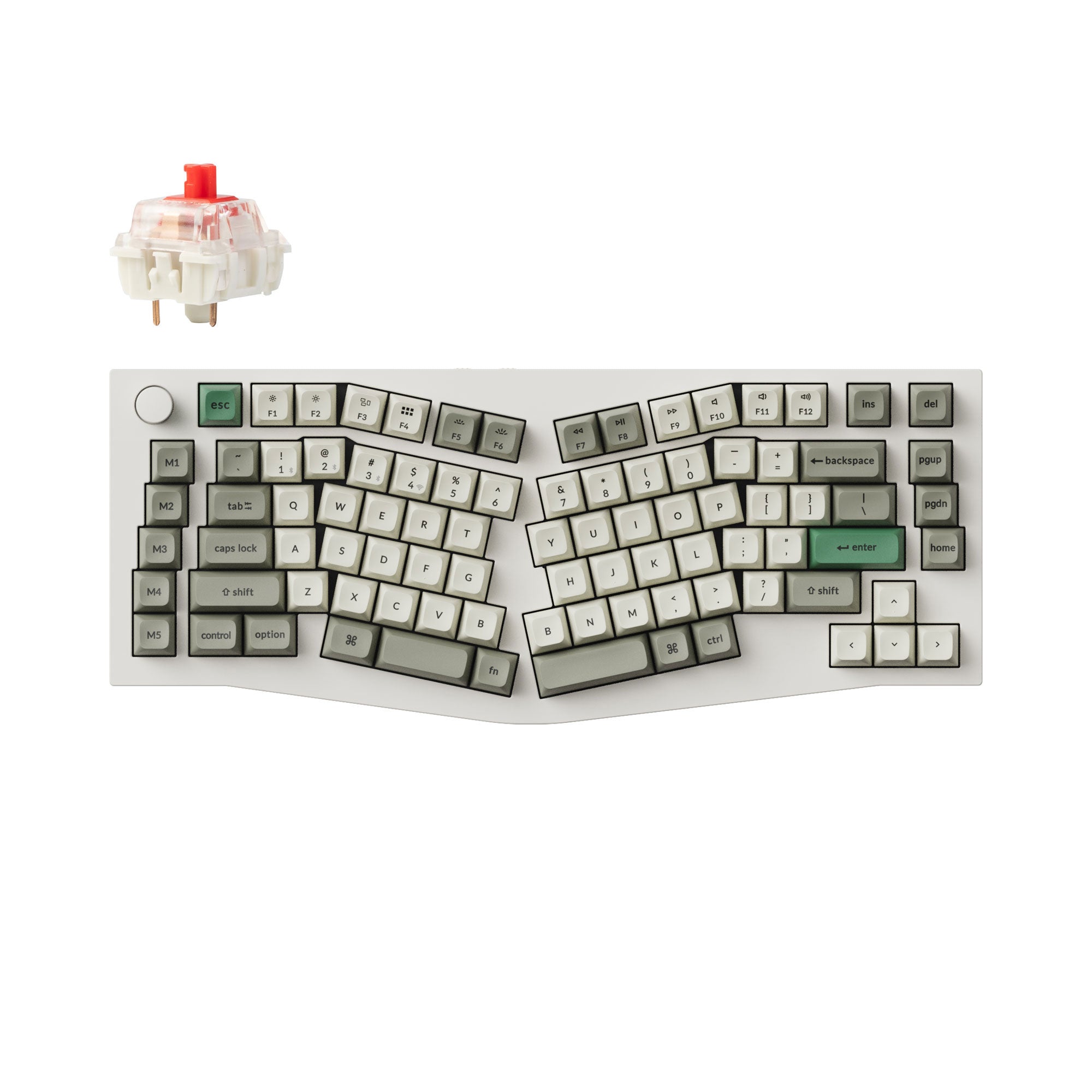 Keychron - Q10 Max (Alice Layout) QMK/VIA Wireless Custom Mechanical Keyboard