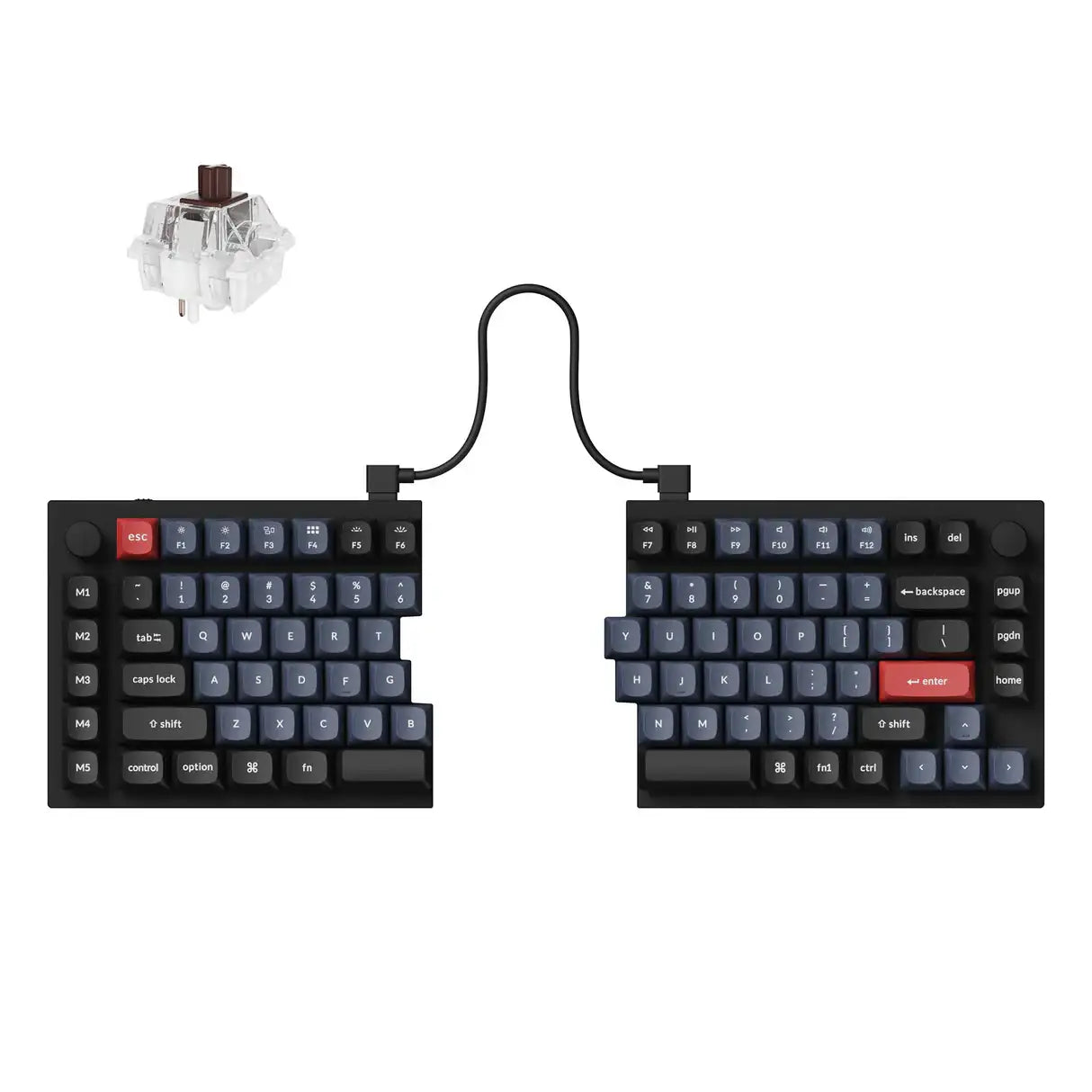 Keychron - Q11 QMK Custom Mechanical Keyboard - Customowa Klawiatura Mechniczna