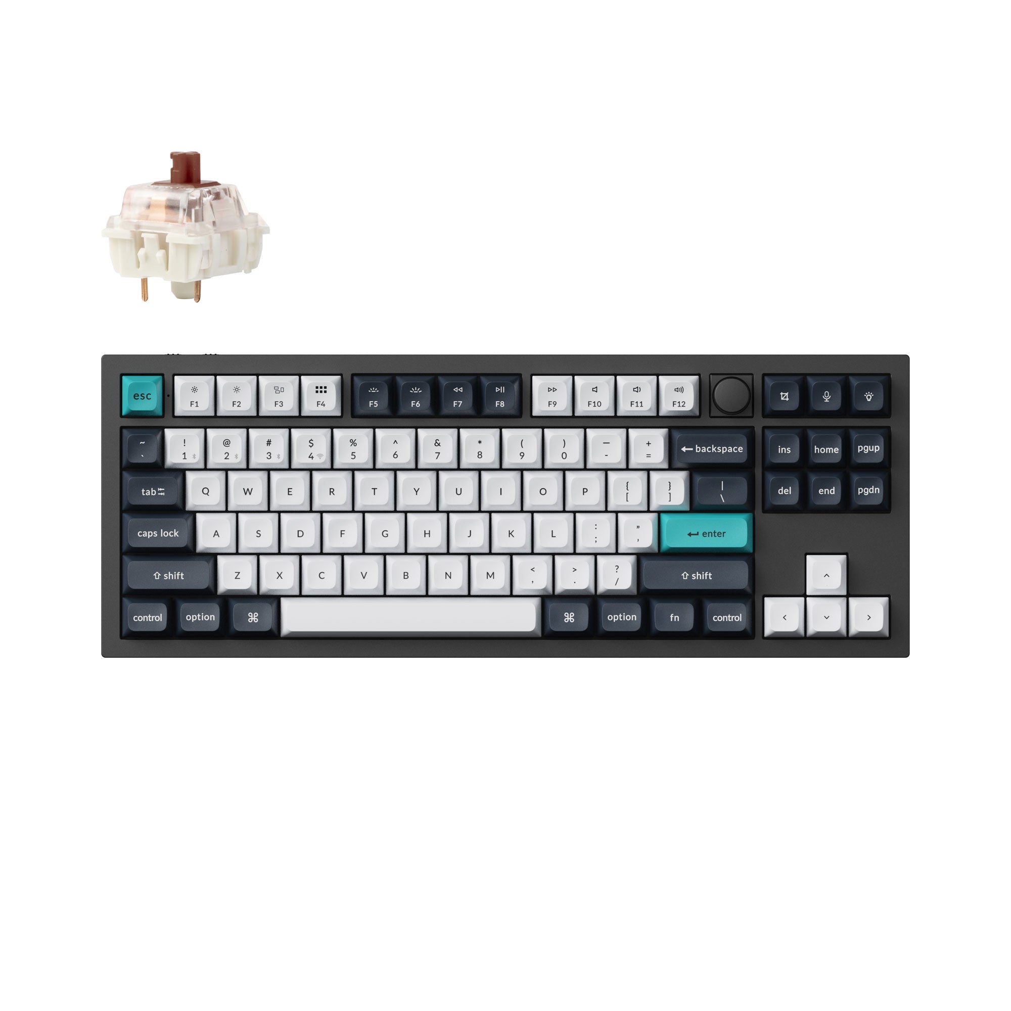Keychron - Q3 Max QMK/VIA Wireless Custom Mechanical Keyboard