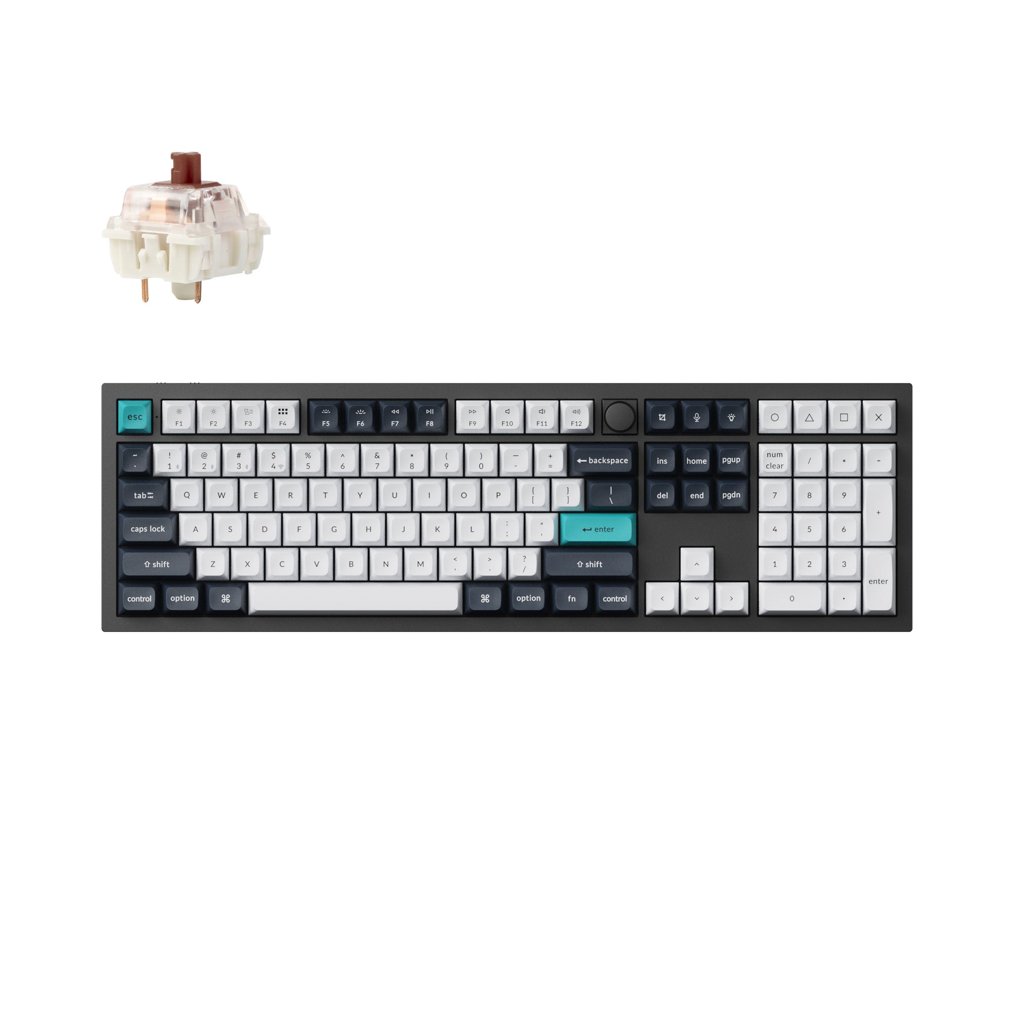 Keychron - Q6 Max QMK/VIA Wireless Custom Mechanical Keyboard