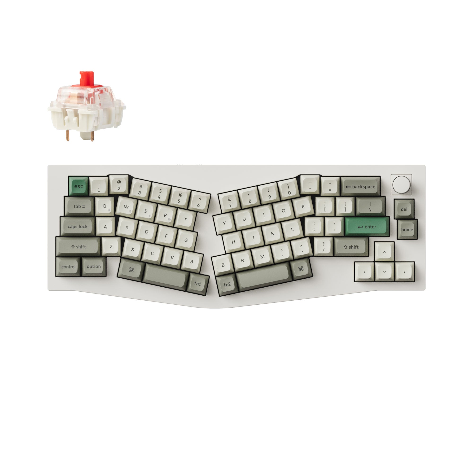 Keychron - Q8 Max (Alice Layout) QMK/VIA Wireless Custom Mechanical Keyboard