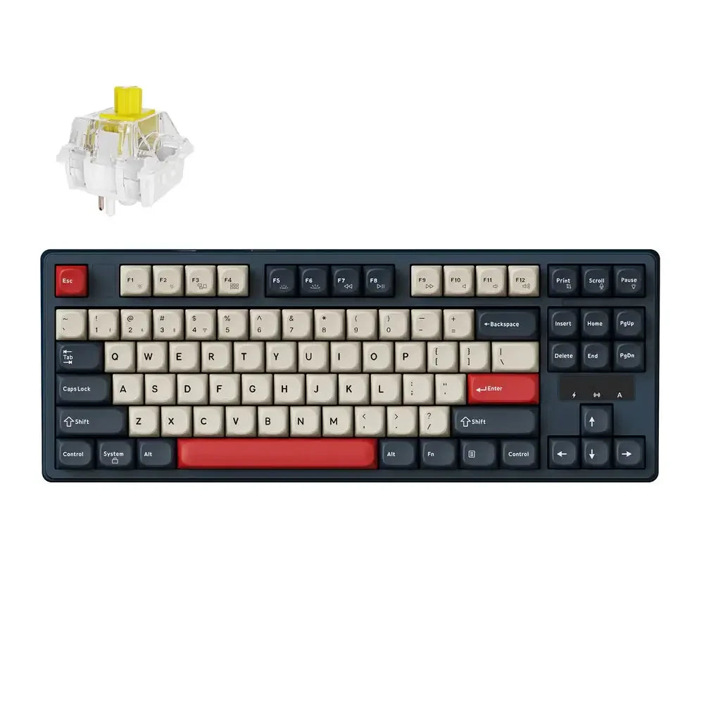 Keychron - J4 QMK Wireless Mechanical Keyboard - Bezprzewodowa Klawiatura Mechaniczna