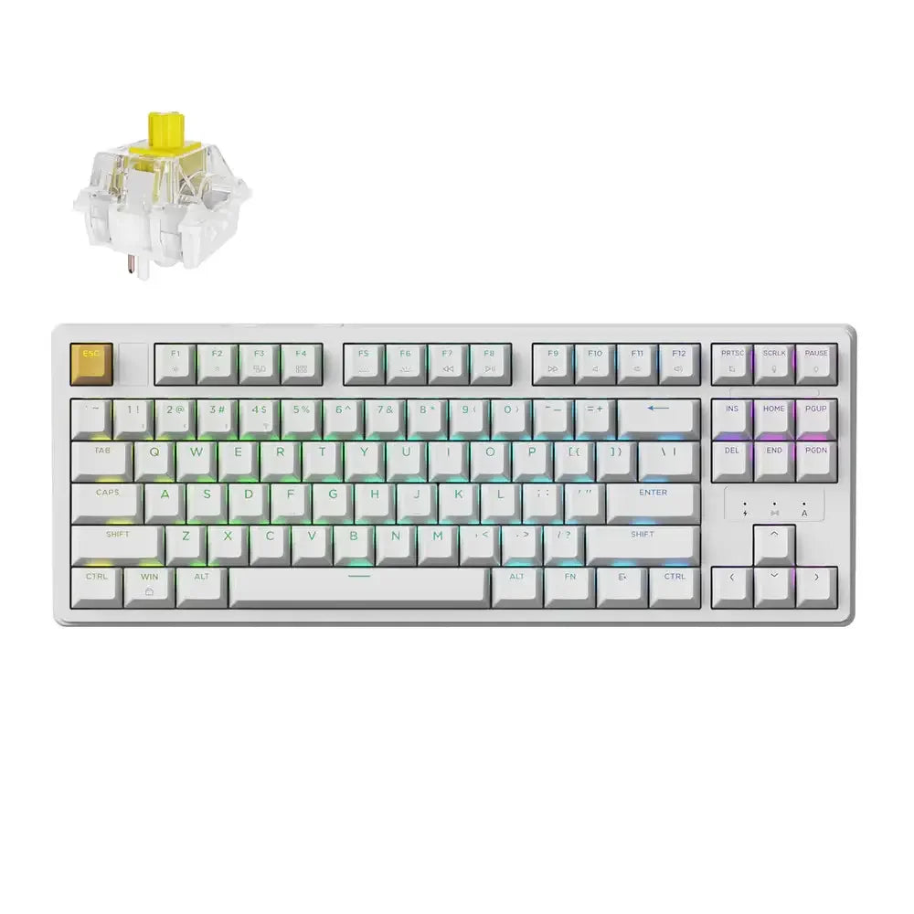 Keychron - J4 QMK Wireless Mechanical Keyboard - Bezprzewodowa Klawiatura Mechaniczna