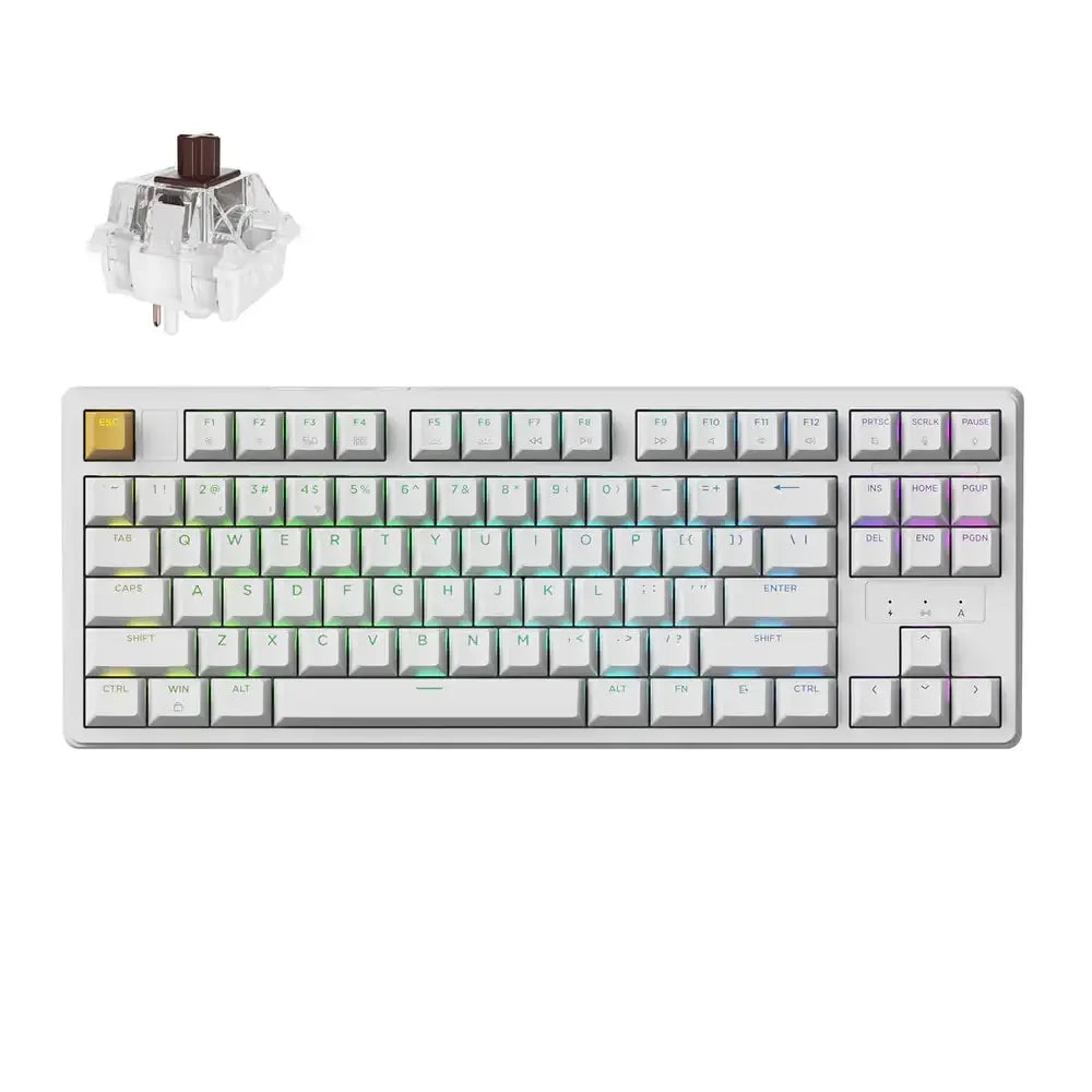 Keychron - J4 QMK Wireless Mechanical Keyboard - Bezprzewodowa Klawiatura Mechaniczna