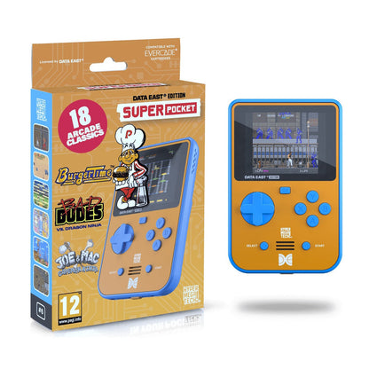 Evercade - Super Pocket Data East Console - Przenośna Mini Konsola Retro