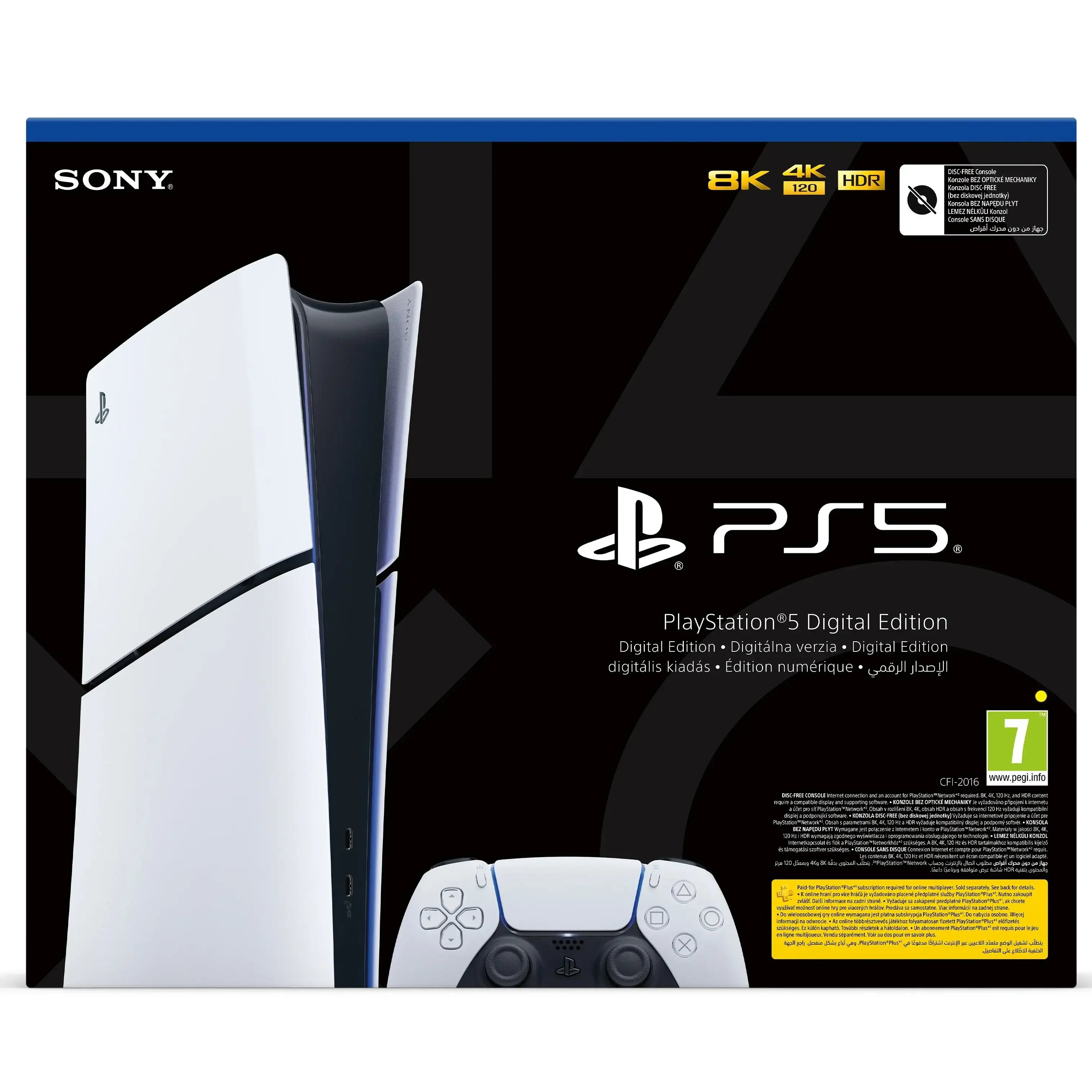 Sony - Konsola PlayStation 5 Slim Digital