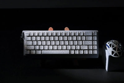 MCHOSE - Ace 68 HE Magnetic Switch Keyboard White Topographic - Klawiatura Magnetyczna