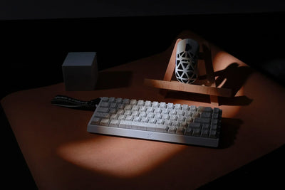 MCHOSE - Ace 68 HE Magnetic Switch Keyboard White Topographic - Klawiatura Magnetyczna