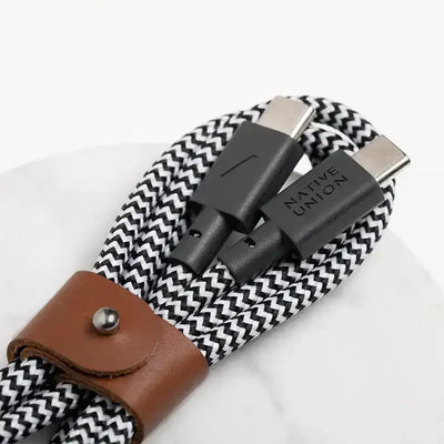 Native Union - Belt Cable 1.2M (USB-C to USB-C) - Kabel USB-C do USB-C