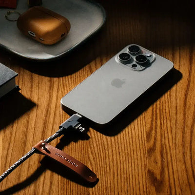 Native Union - Belt Cable Duo Pro 2.4M 240W (USB-C to USB-C & Lightning) - Kabel USB-C do USB-C i Lightning