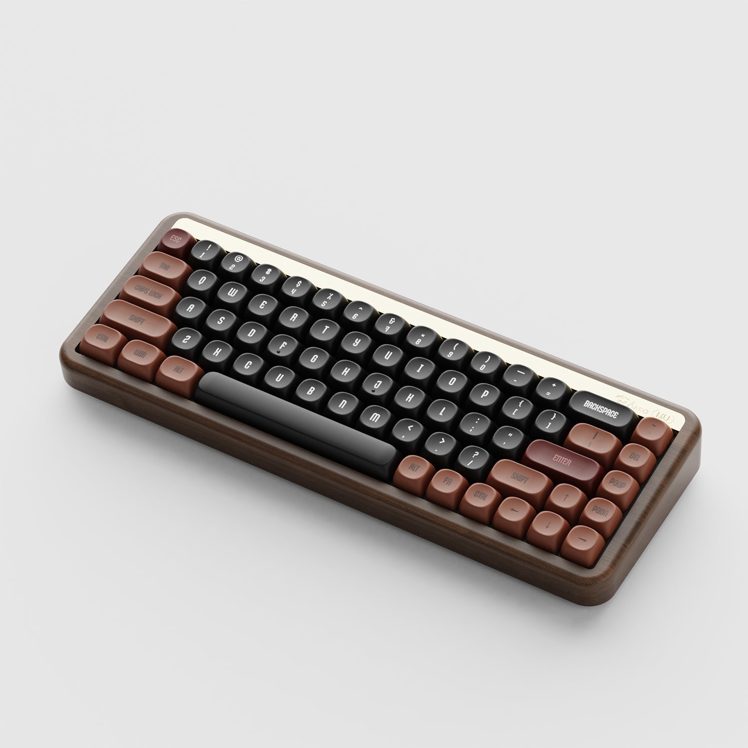 Akko - MU01 Wooden Keyboard - Drewniana Bezprzewodowa Klawiatura Mechaniczna