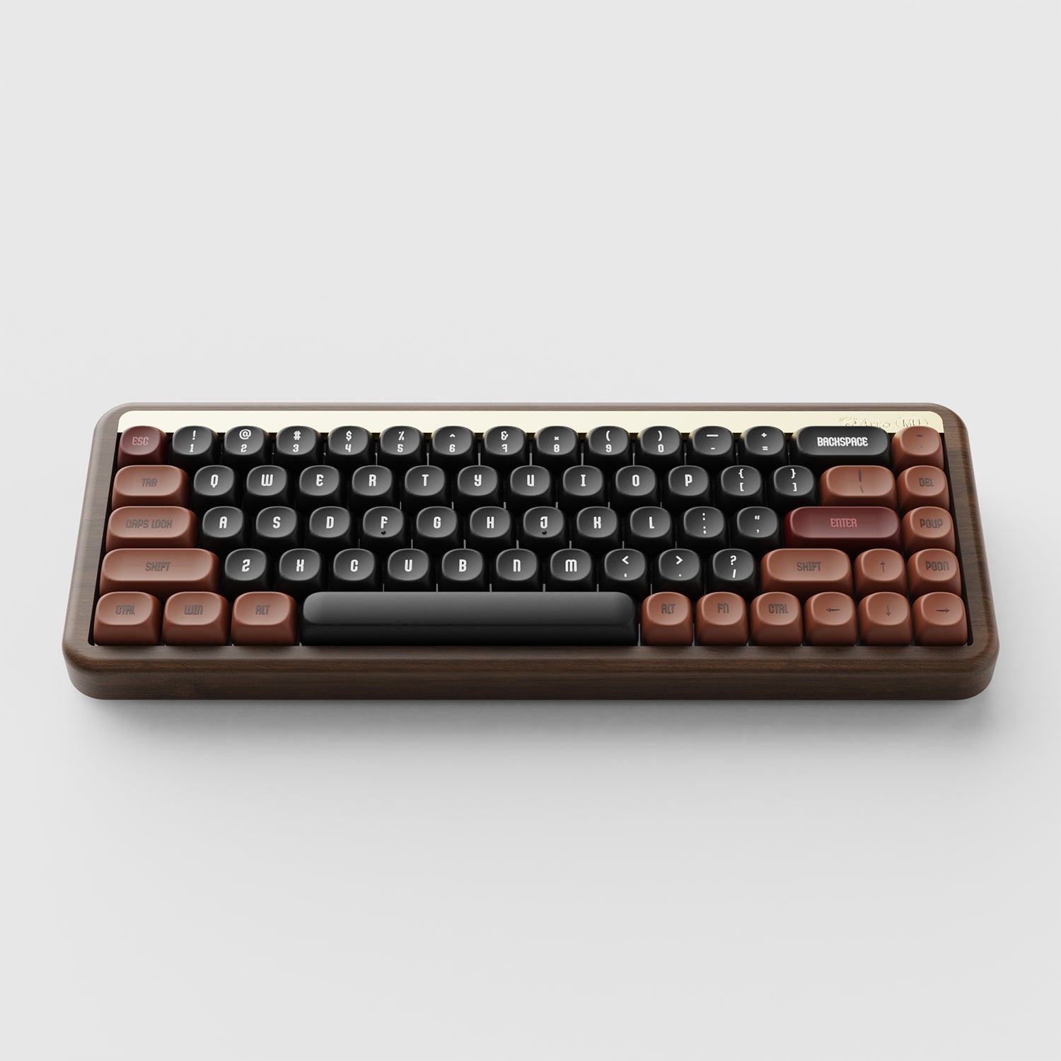 Akko - MU01 Wooden Keyboard - Drewniana Bezprzewodowa Klawiatura Mechaniczna