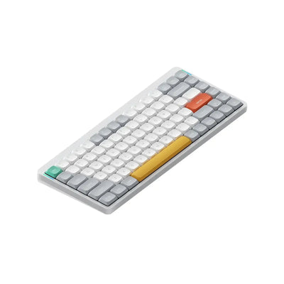 Klawiatura mechaniczna, kompaktowa, kolorowe keycapy, idealna do biura i home office