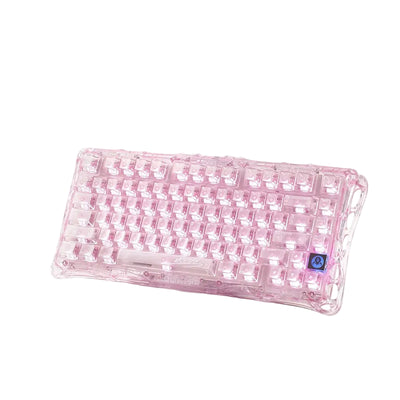 GravaStar - Mercury K1 Lite Crystal Rose Wireless Mechanical Keyboard - Bezprzewodowa Klawiatura Mechaniczna
