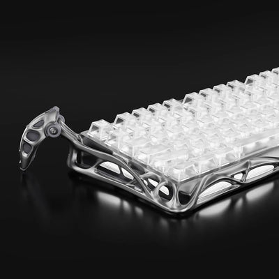 GravaStar - Mercury K1 Pro Ghost Silver Wireless Mechanical Keyboard - Bezprzewodowa Klawiatura Mechaniczna