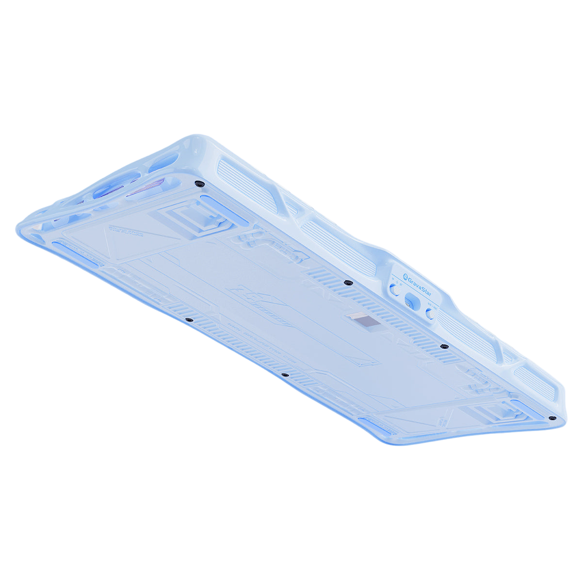 GravaStar - Mercury K1 Ice Blue Wireless Mechanical Keyboard - Bezprzewodowa Klawiatura Mechaniczna