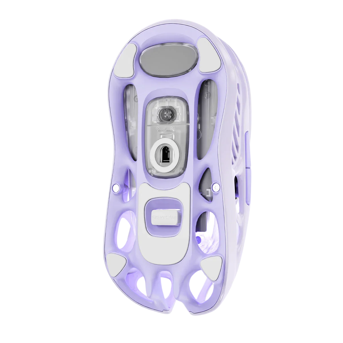 GravaStar - Mercury M1 Pro Special Edition Lavender Purple - Wireless Gaming Mouse - Bezprzewodowa Myszka Gamingowa