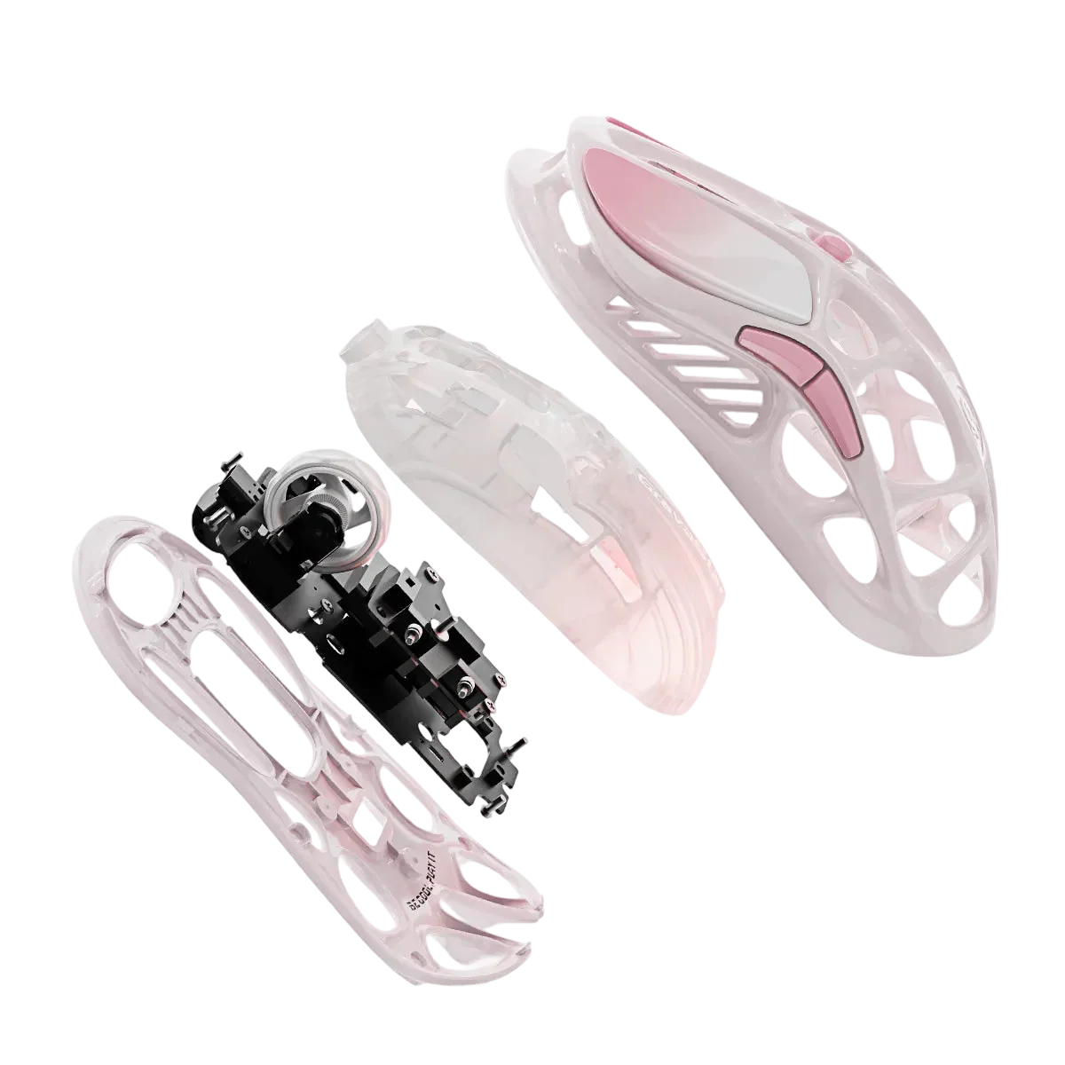 GravaStar - Mercury M1 Pro Special Edition Sakura Pink - Wireless Gaming Mouse - Bezprzewodowa Myszka Gamingowa