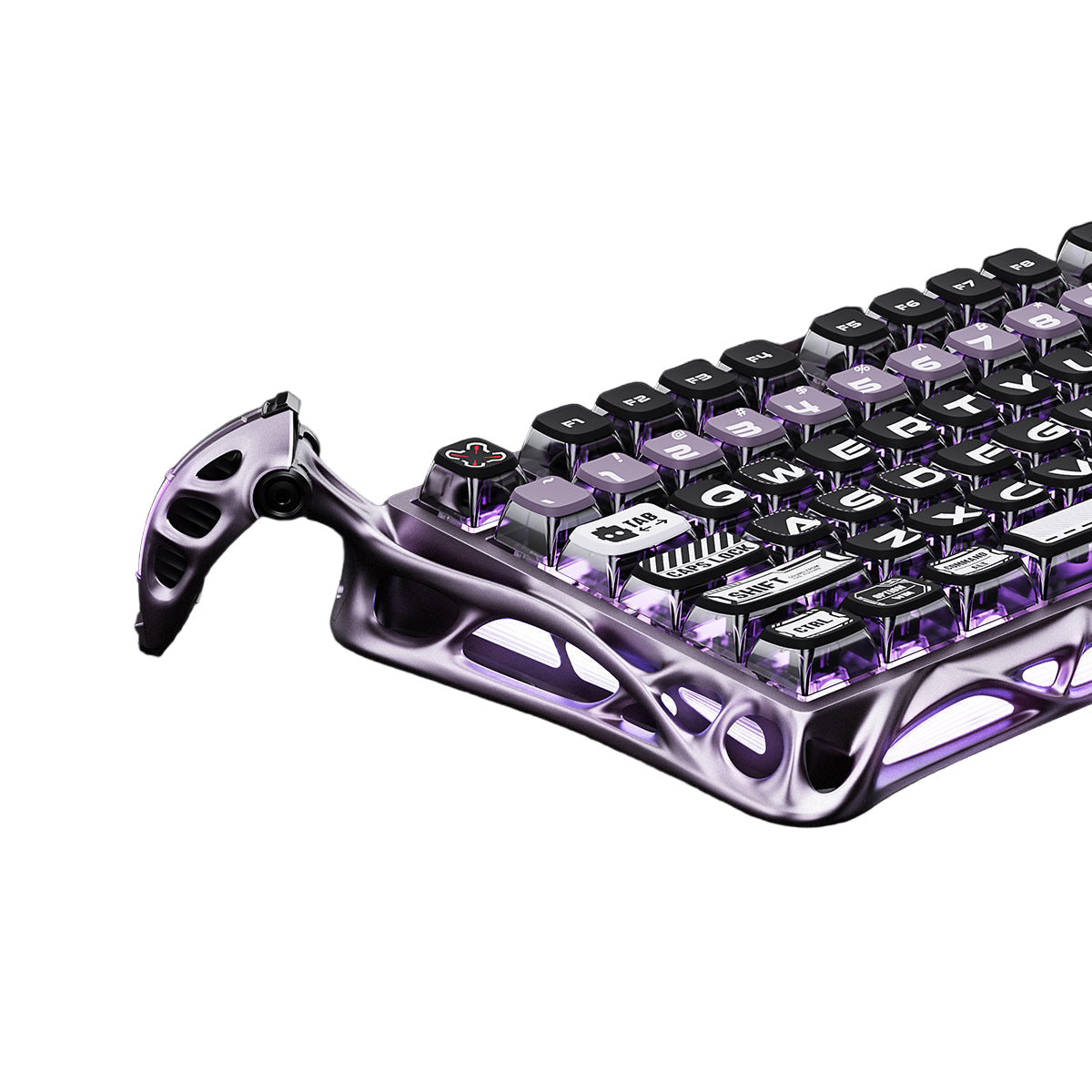 GravaStar - Mercury V75 Pro Iron Purple Wired Magnetic Keyboard - Przewodowa Klawiatura Magnetyczna