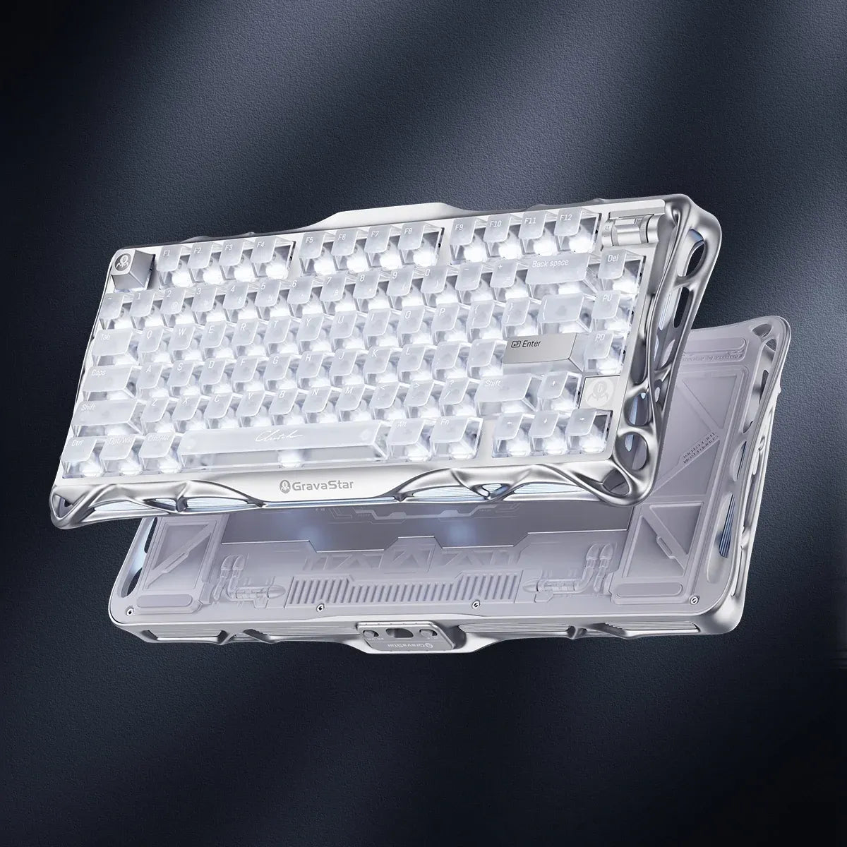 GravaStar - Mercury V75 Wired Magnetic Keyboard - Przewodowa Klawiatura Magnetyczna