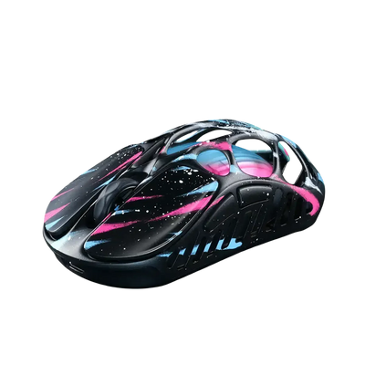GravaStar - Mercury X Pro Special Edition Neon Graffiti Wireless Gaming Mouse - Bezprzewodowa Myszka Gamingowa