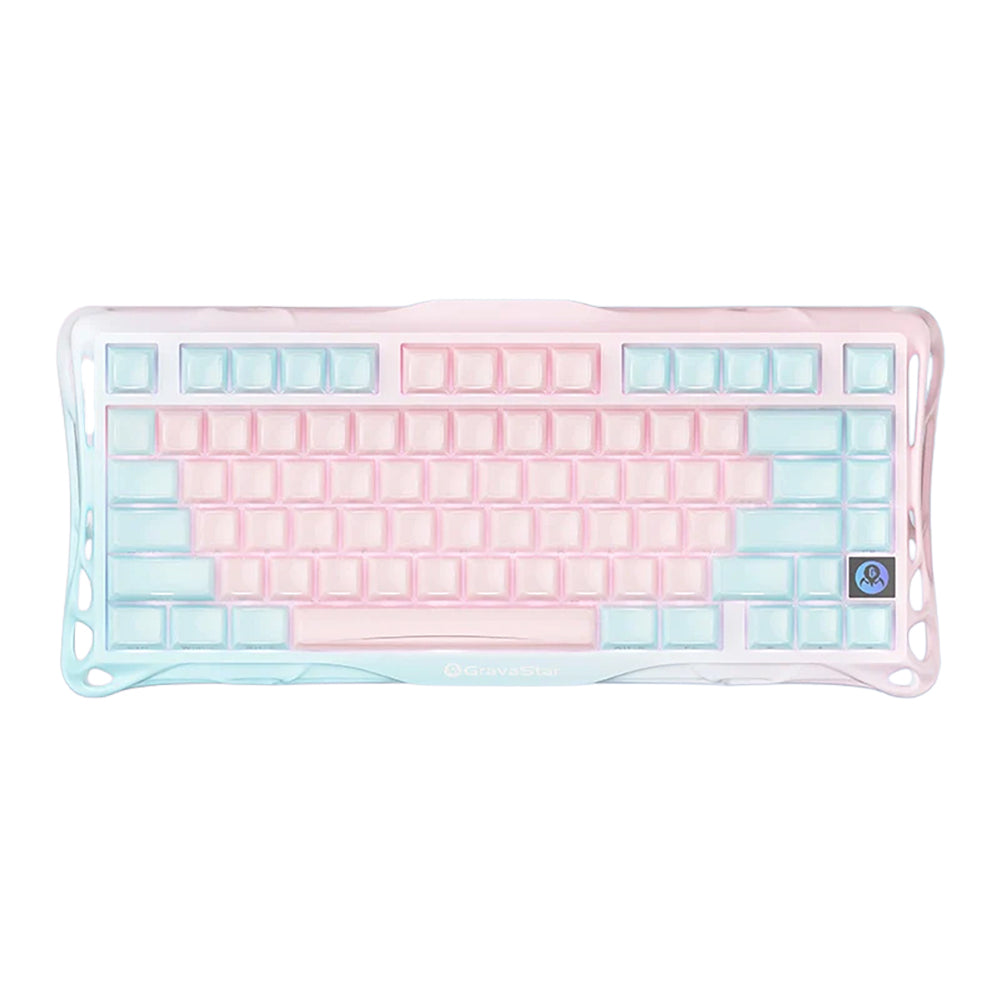 GravaStar - Mercury K1 Lite Special Edition Lumen Rose Wireless Mechanical Keyboard - Bezprzewodowa Klawiatura Mechaniczna