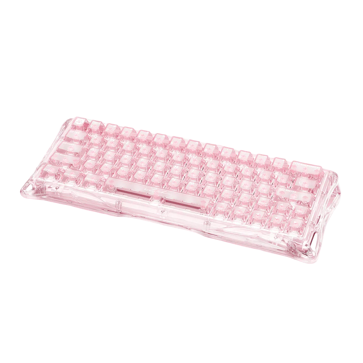 GravaStar - Mercury V60 Crystal Rose Magnetic Keyboard - Magnetyczna Klawiatura Gamingowa